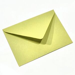 150 Bulk Lot Notecard Invitation Envelopes 5.5" x 4" Lime Green Hallmark branded